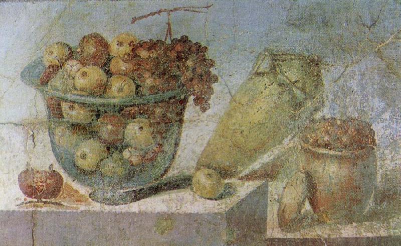 Wall painting from the House of Julia Felix at Pompeii, unknow artist